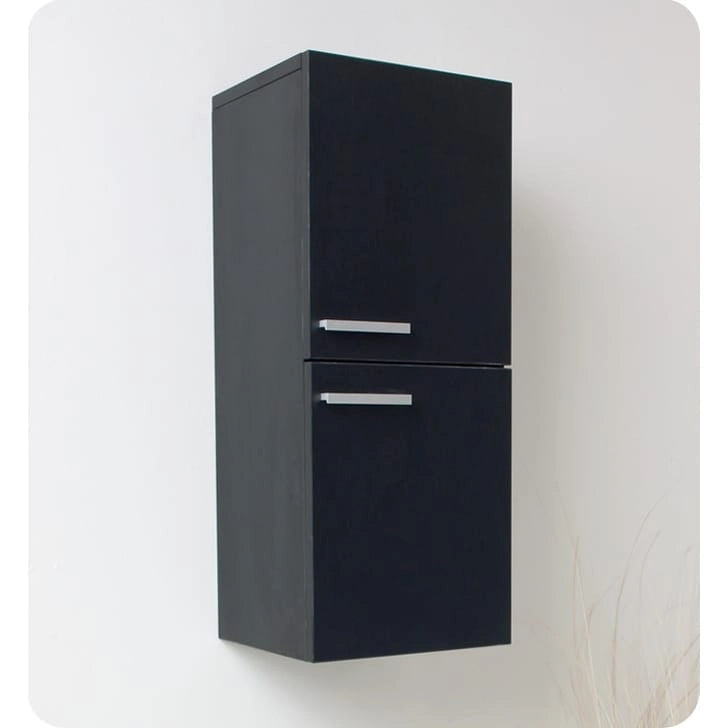 Wall-Mounted Bathroom Linen Cabinet with Two Storage Areas