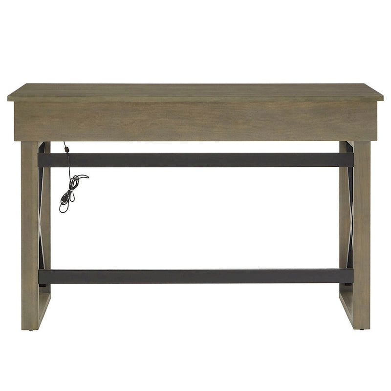 Lift Top Desk with Charging Station