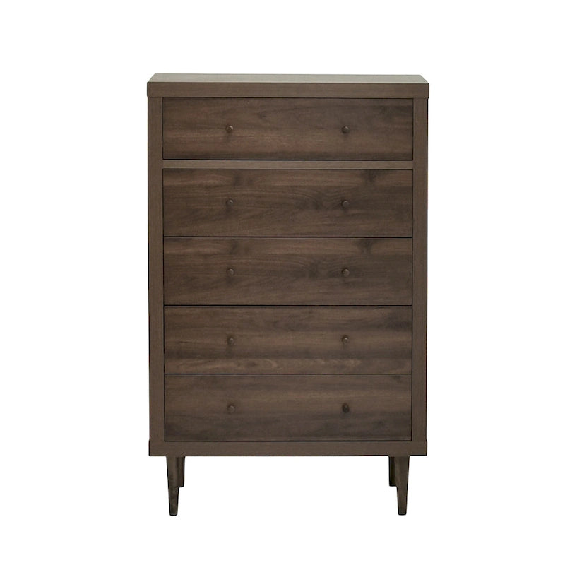 Mid-Century Modern 5-Drawer Dresser