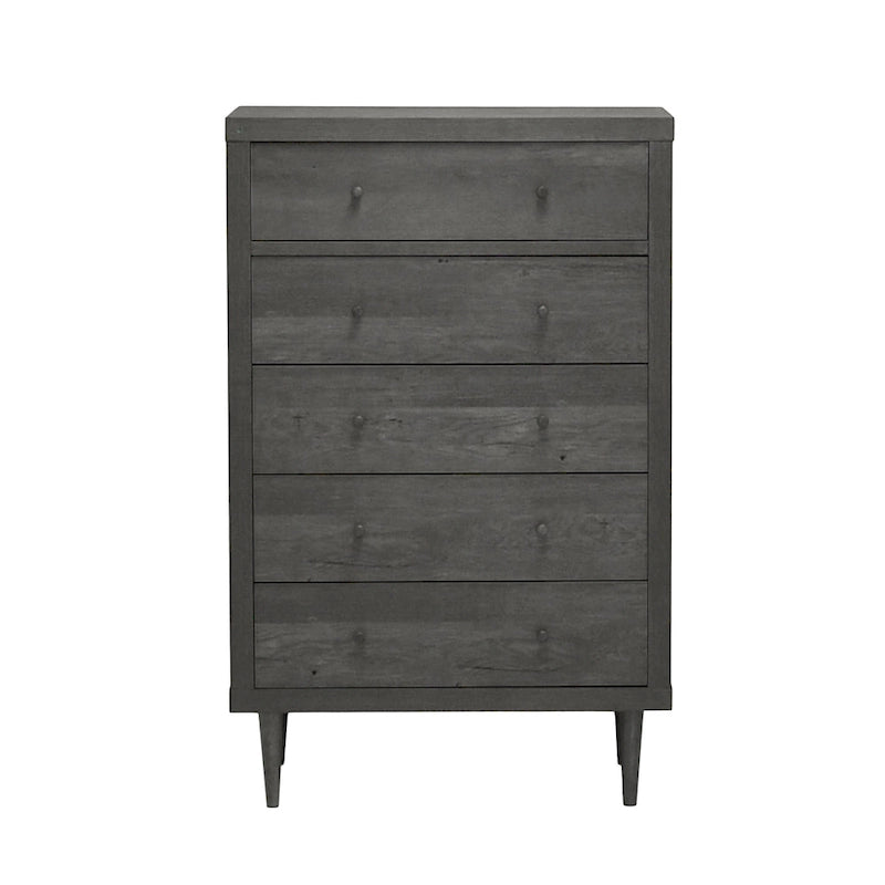 Kommode im Mid-Century-Stil mit 5 Schubladen