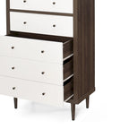 Kommode im Mid-Century-Stil mit 5 Schubladen