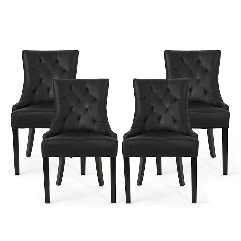 Contemporary Tufted Dining Chair (Set of 4) by