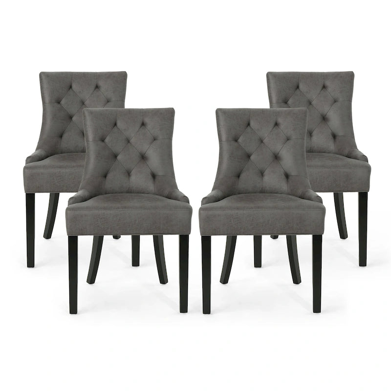 Contemporary Tufted Dining Chair (Set of 4) by