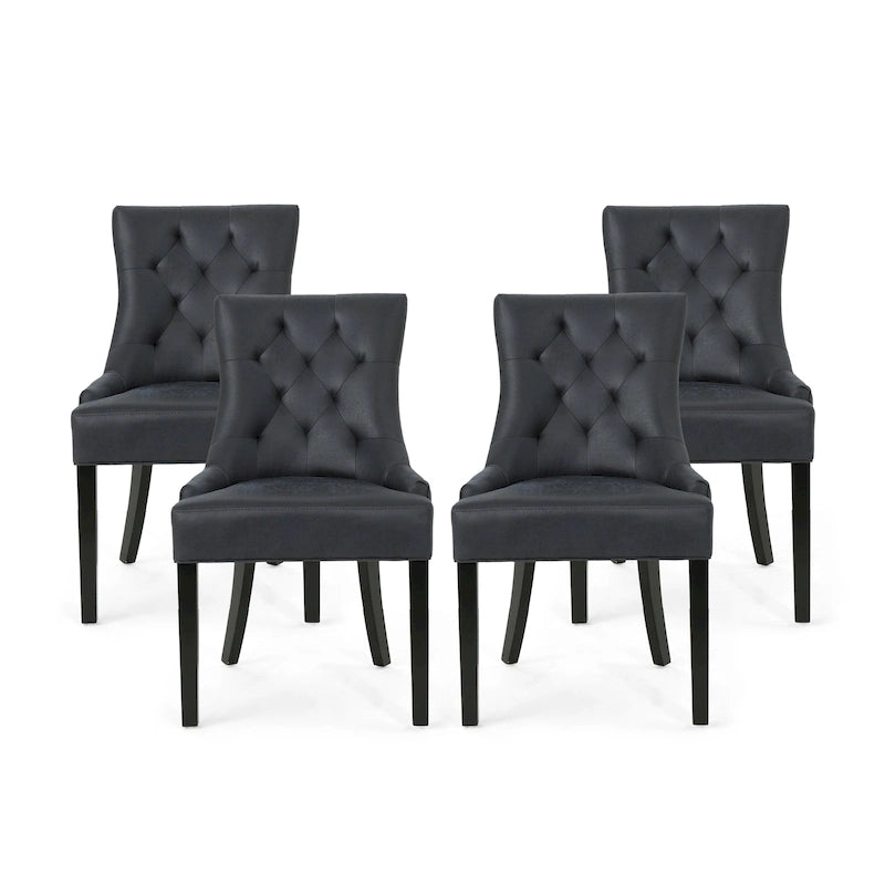 Contemporary Tufted Dining Chair (Set of 4) by