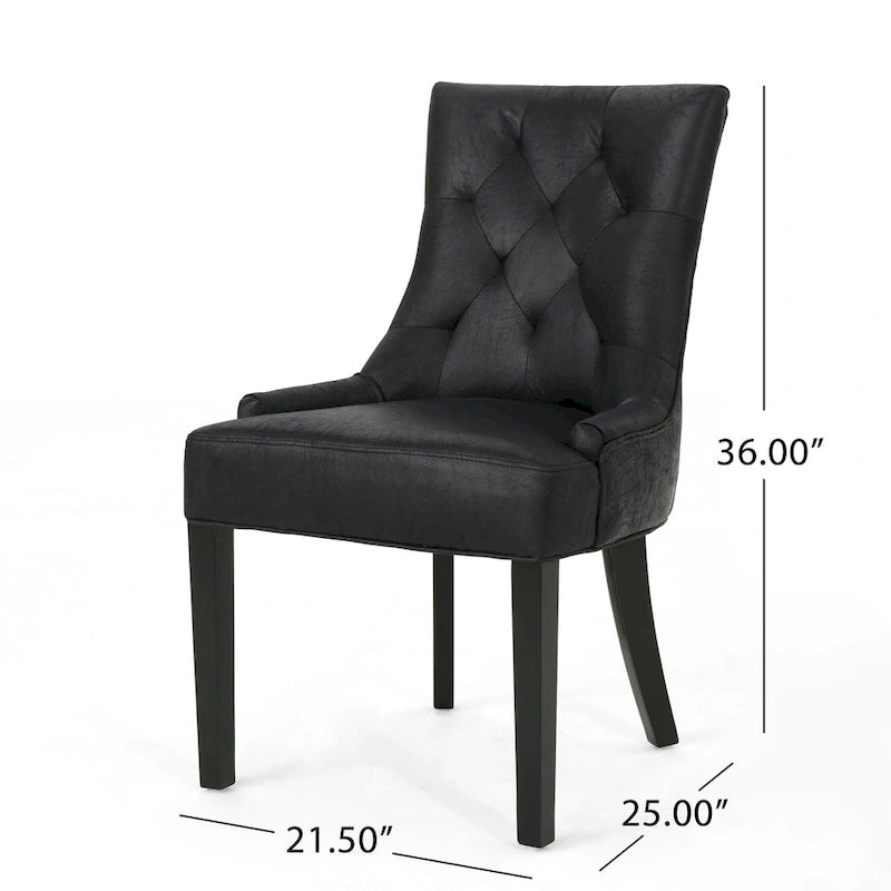 Contemporary Tufted Dining Chair (Set of 4) by