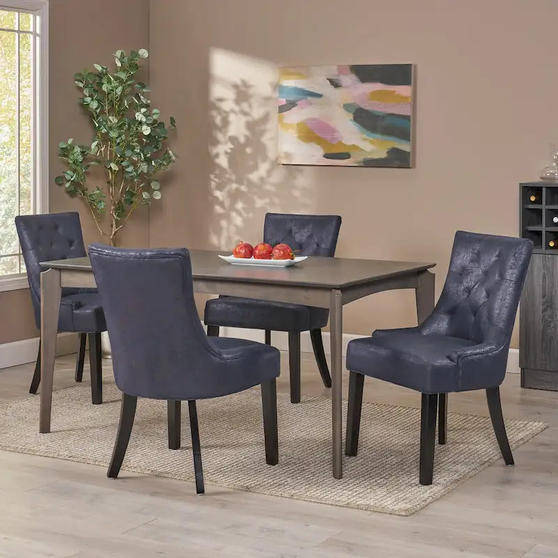 Contemporary Tufted Dining Chair (Set of 4) by