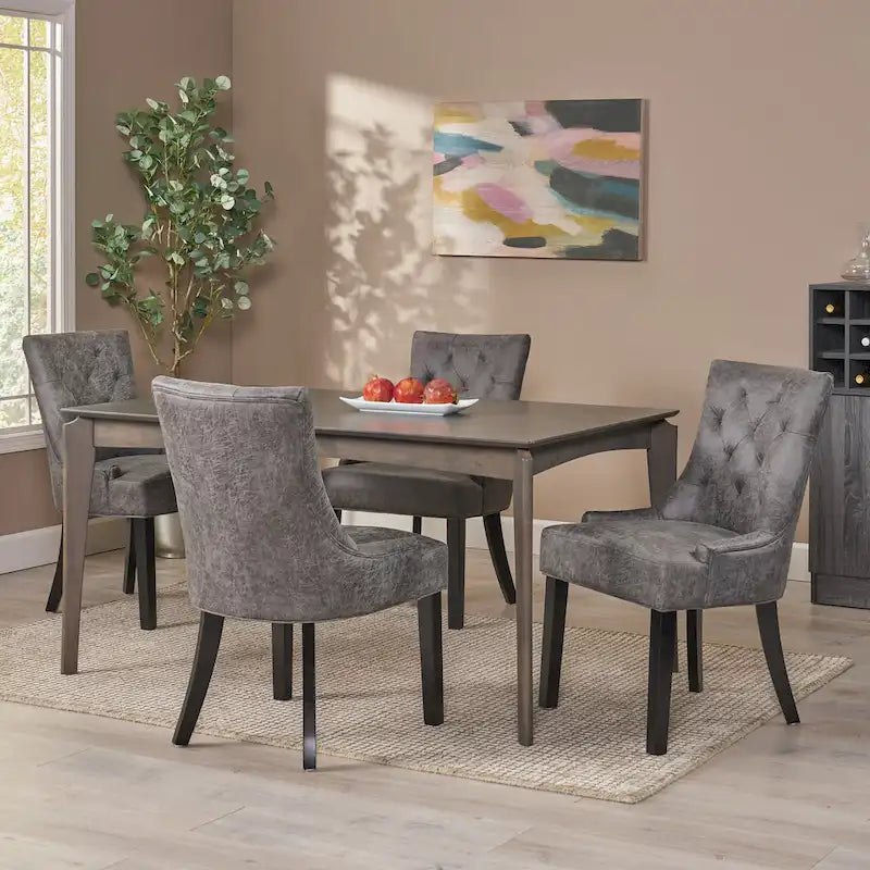 Contemporary Tufted Dining Chair (Set of 4) by
