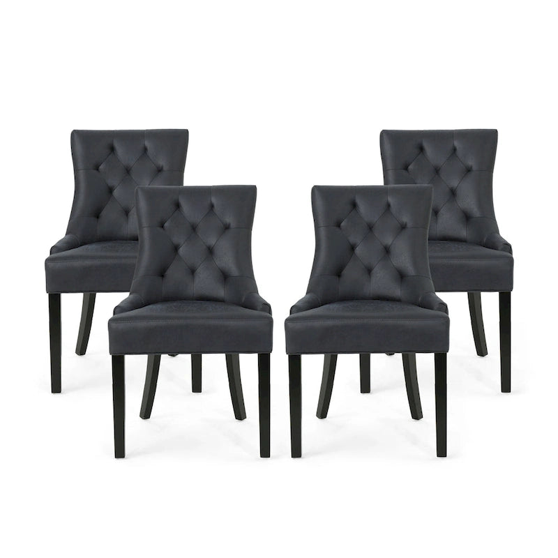 Contemporary Tufted Dining Chair (Set of 4) by