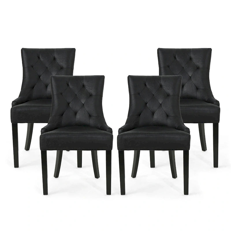 Contemporary Tufted Dining Chair (Set of 4) by