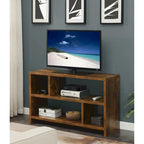 Meuble TV console avec étagères pour téléviseurs jusqu'à 55 pouces