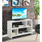 Meuble TV console avec étagères pour téléviseurs jusqu'à 55 pouces