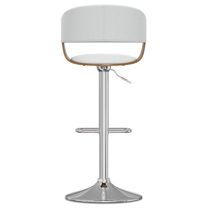 Mid Century Modern 33 inch Adjustable Swivel Bar Stool