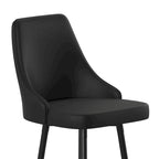 Gepolsterte Barhocker mit Metallgestell, 2er-Set