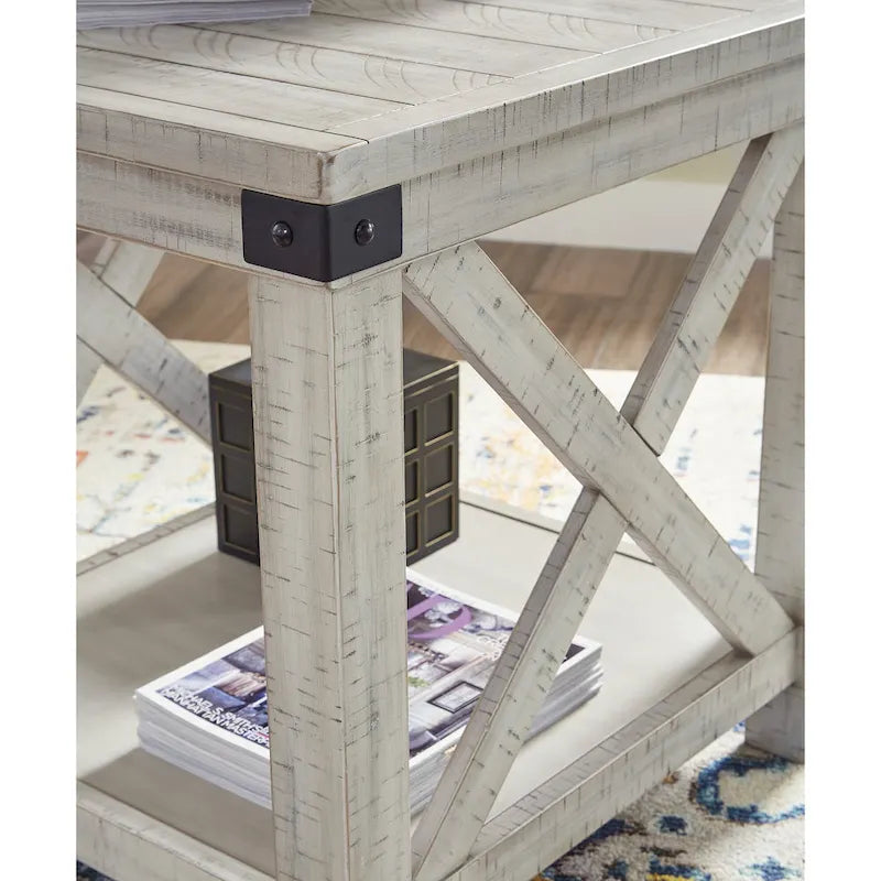 Rectangular End Table - 24W x 26D x 25H
