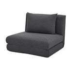 Marylee-Sessel mit Schlaffunktion und Kissen