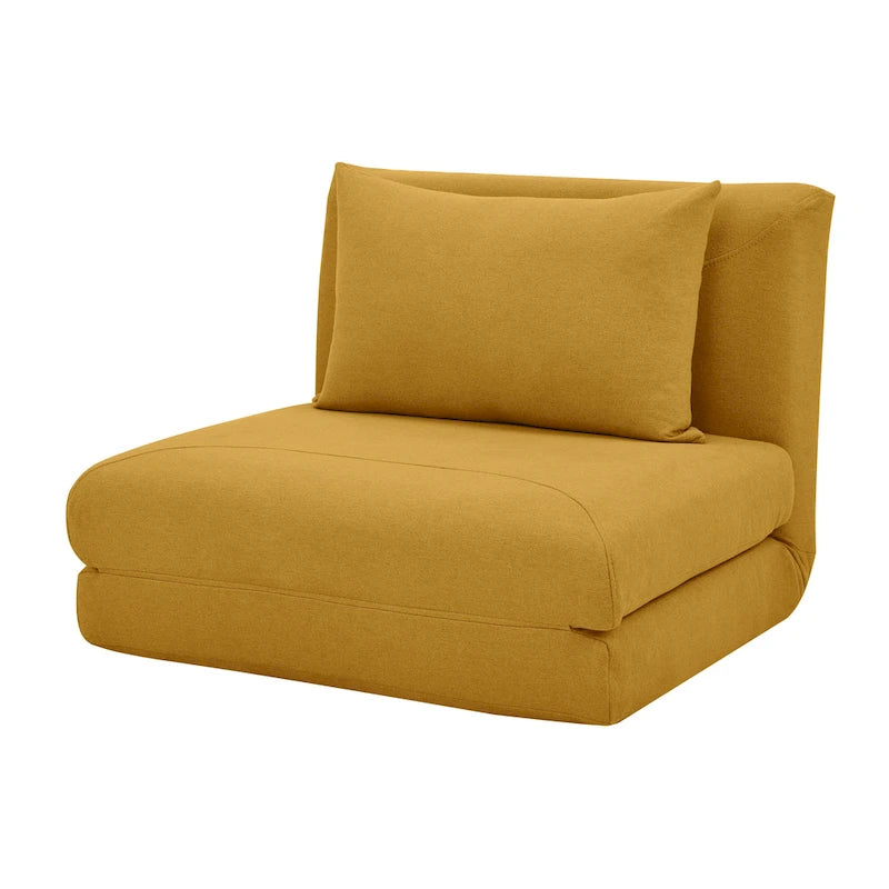 Marylee-Sessel mit Schlaffunktion und Kissen