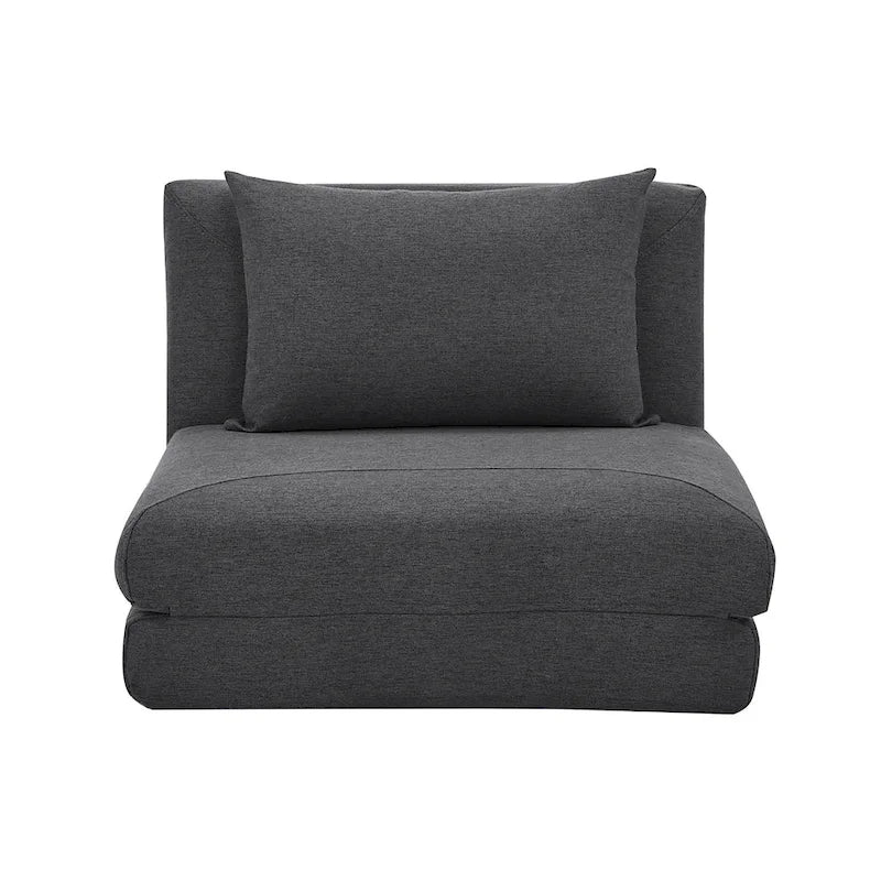 Marylee-Sessel mit Schlaffunktion und Kissen
