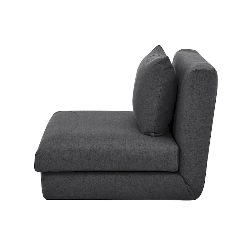 Marylee-Sessel mit Schlaffunktion und Kissen