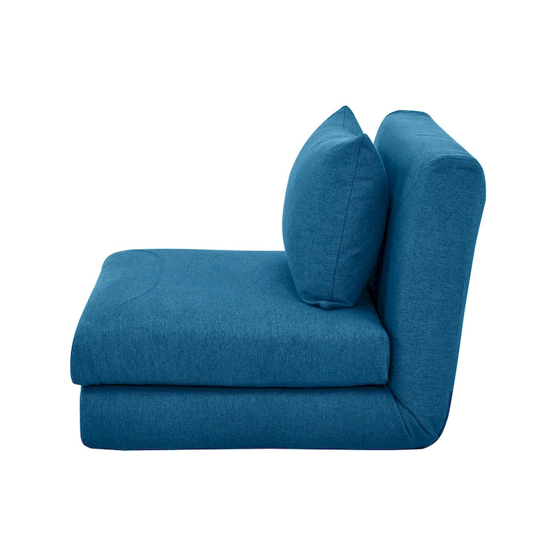 Marylee-Sessel mit Schlaffunktion und Kissen