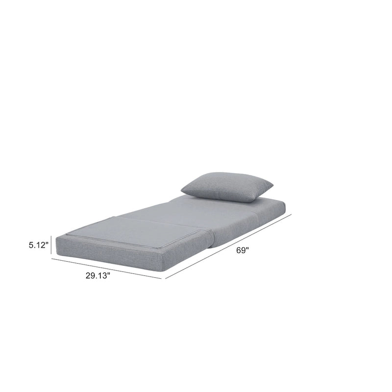 Marylee-Sessel mit Schlaffunktion und Kissen