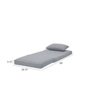 Marylee-Sessel mit Schlaffunktion und Kissen