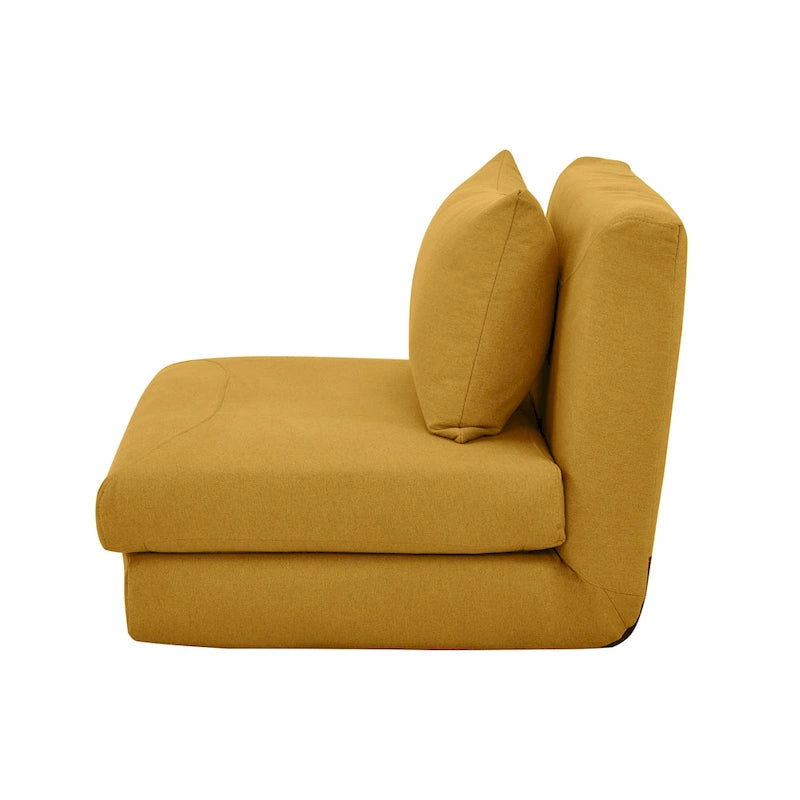 Marylee-Sessel mit Schlaffunktion und Kissen