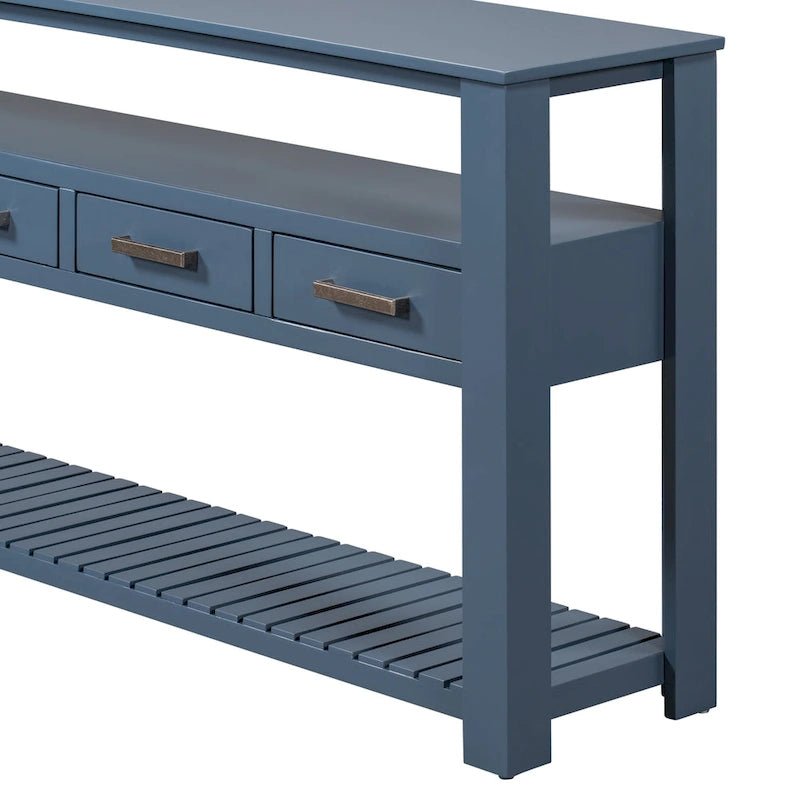 Console con cassetti e ripiani