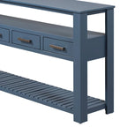 Console con cassetti e ripiani