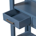 Console con cassetti e ripiani