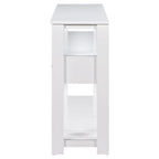 Console con cassetti e ripiani