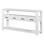 Console con cassetti e ripiani