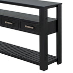 Console con cassetti e ripiani