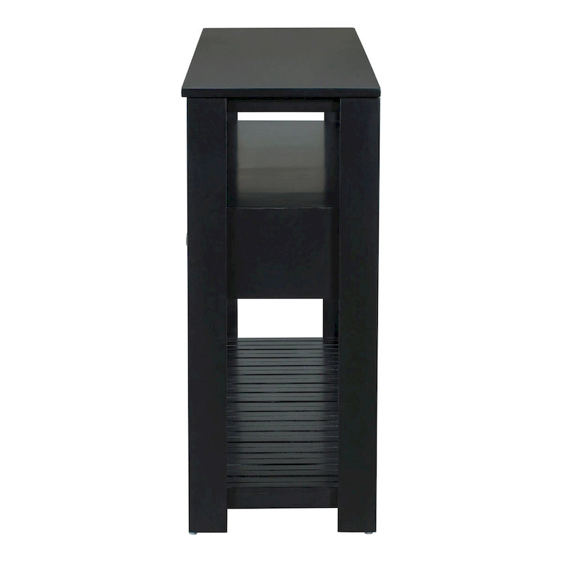 Console con cassetti e ripiani