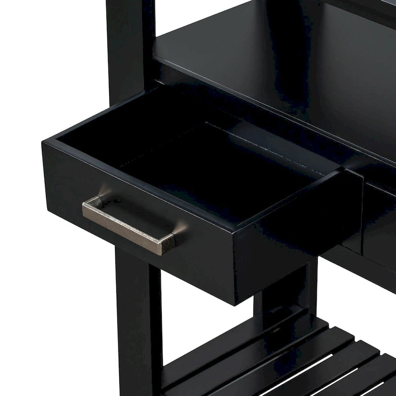 Console con cassetti e ripiani
