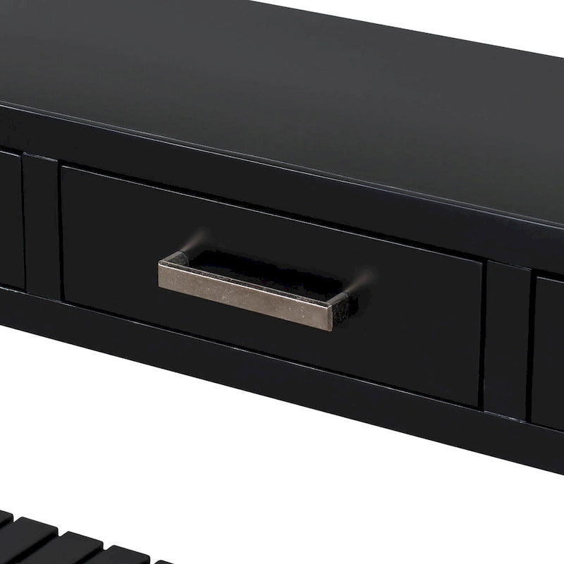 Console con cassetti e ripiani