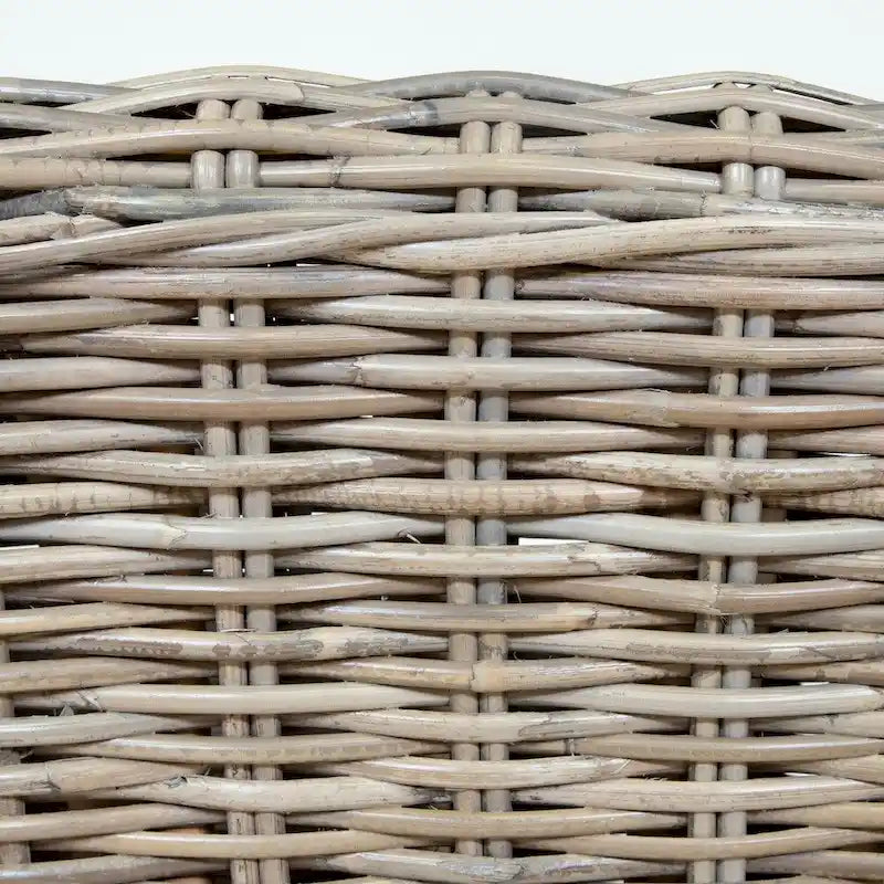 Rustic Kubu Rattan Wicker Armchair
