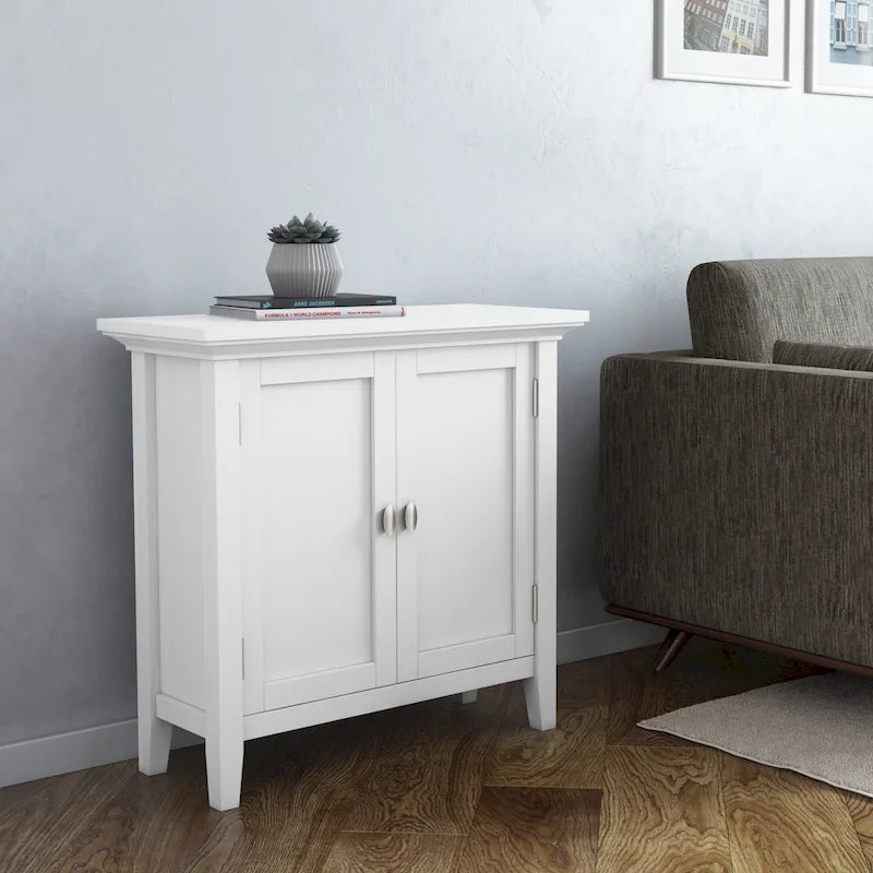 32-Inch Low Storage Cabinet with Adjustable Shelves