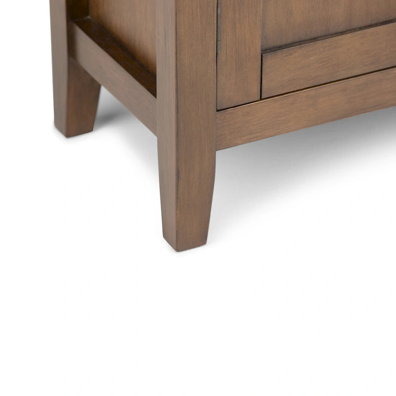 32-Inch Low Storage Cabinet with Adjustable Shelves