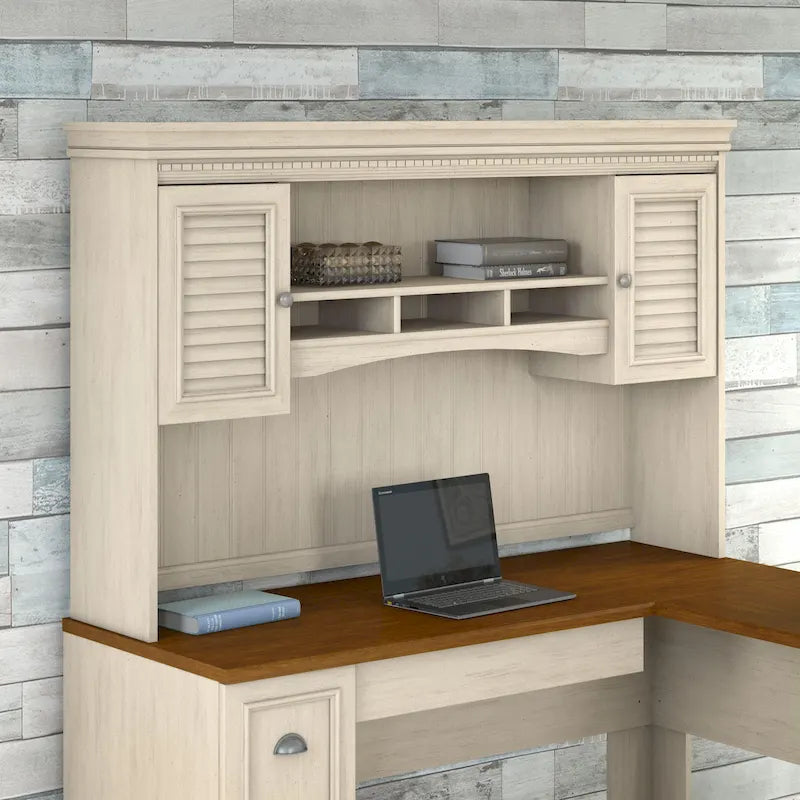 60W Hutch for L Shaped Desk by