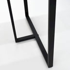 Rectangular Office Writing Desk with Faux-Wood Top