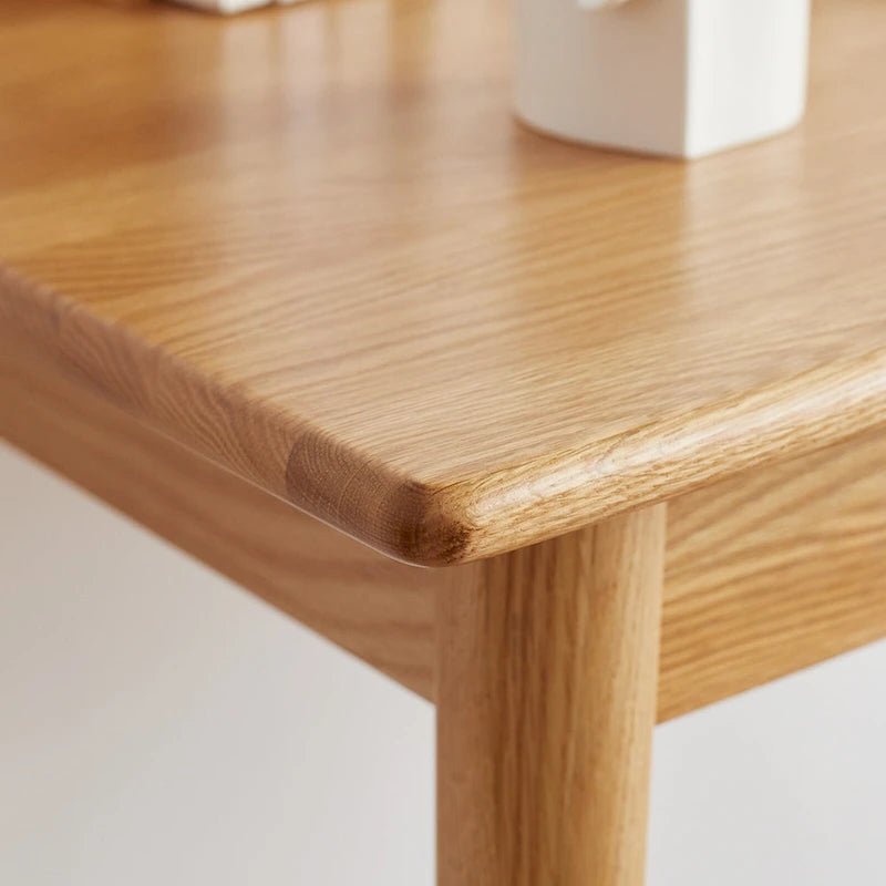 100% Solid wood natural wood computer desk