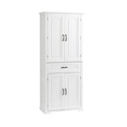 Freestanding Floor Cabinet with Doors, Drawer, and Adjustable Shelf
