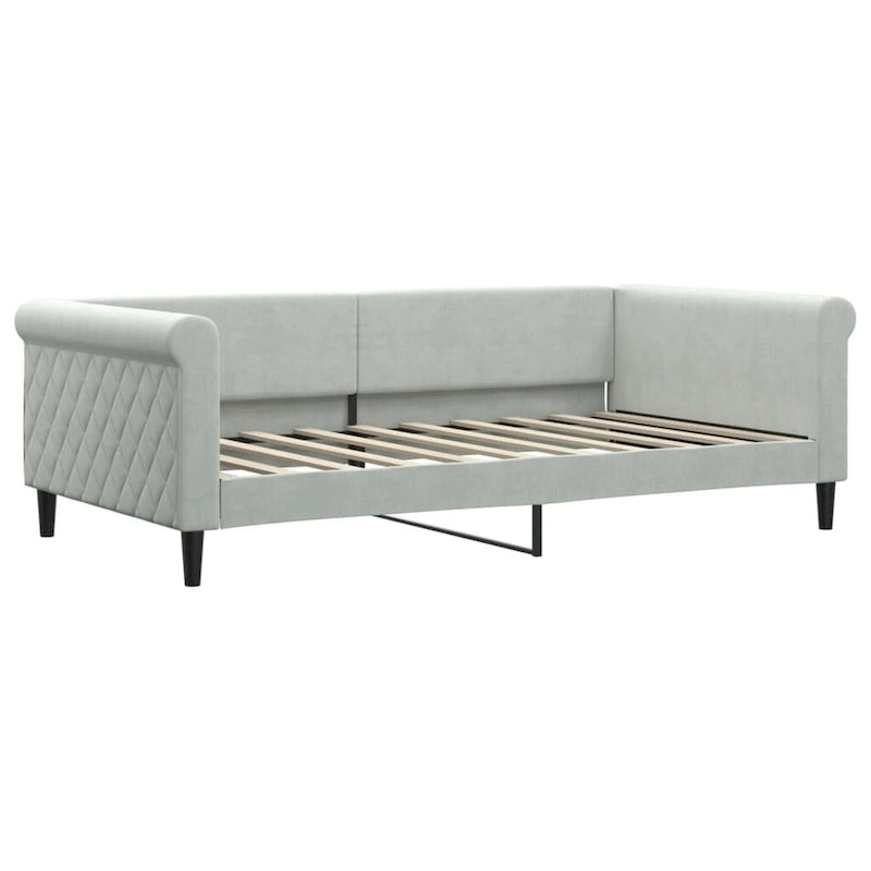 Day Bed Upholstered Daybed Sofa Bed for Bedroom Living Room Velvet