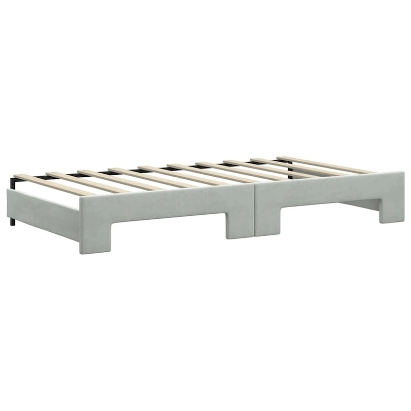 Day Bed Upholstered Daybed Sofa Bed for Bedroom Living Room Velvet