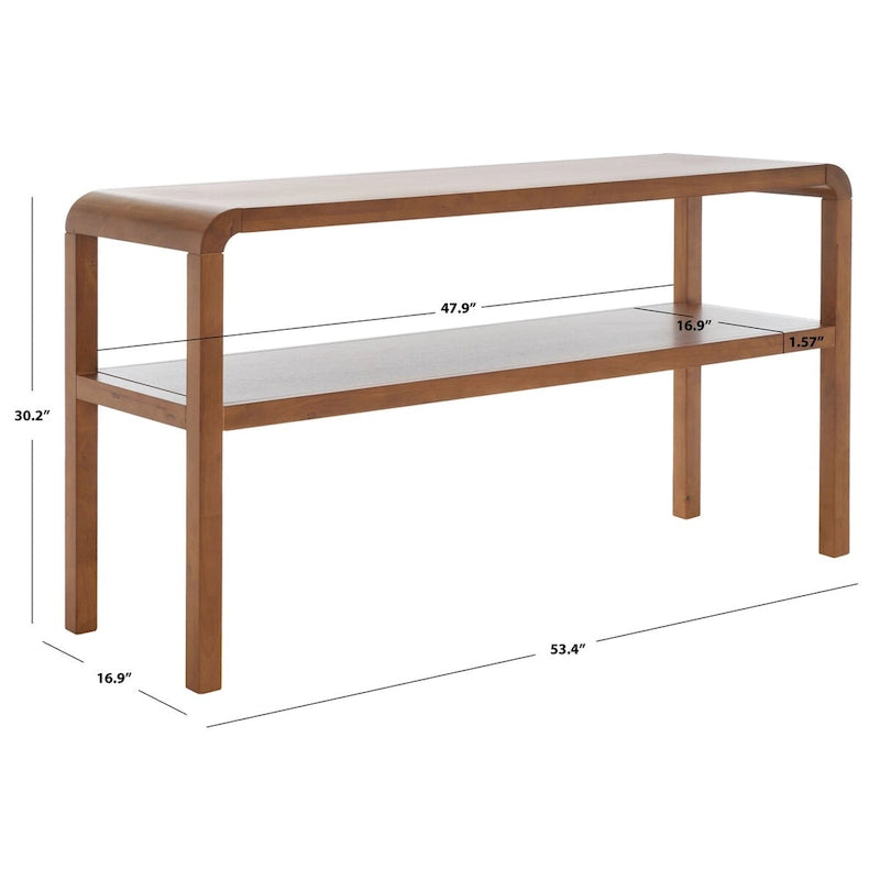Mesa de consola de 2 níveis - 32 W x 15 D x 30 H