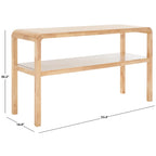 Mesa de consola de 2 níveis - 32 W x 15 D x 30 H