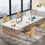 63-Zoll-Schreibtisch für das Homeoffice mit Metallgestell