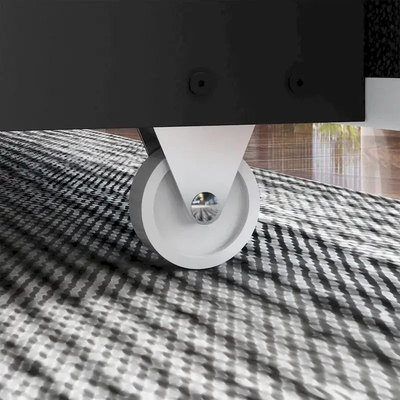 Lit plateforme rembourré à LED avec tiroir de rangement