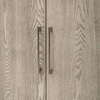Credenza contenitore a 4 ante con ripiani regolabili
