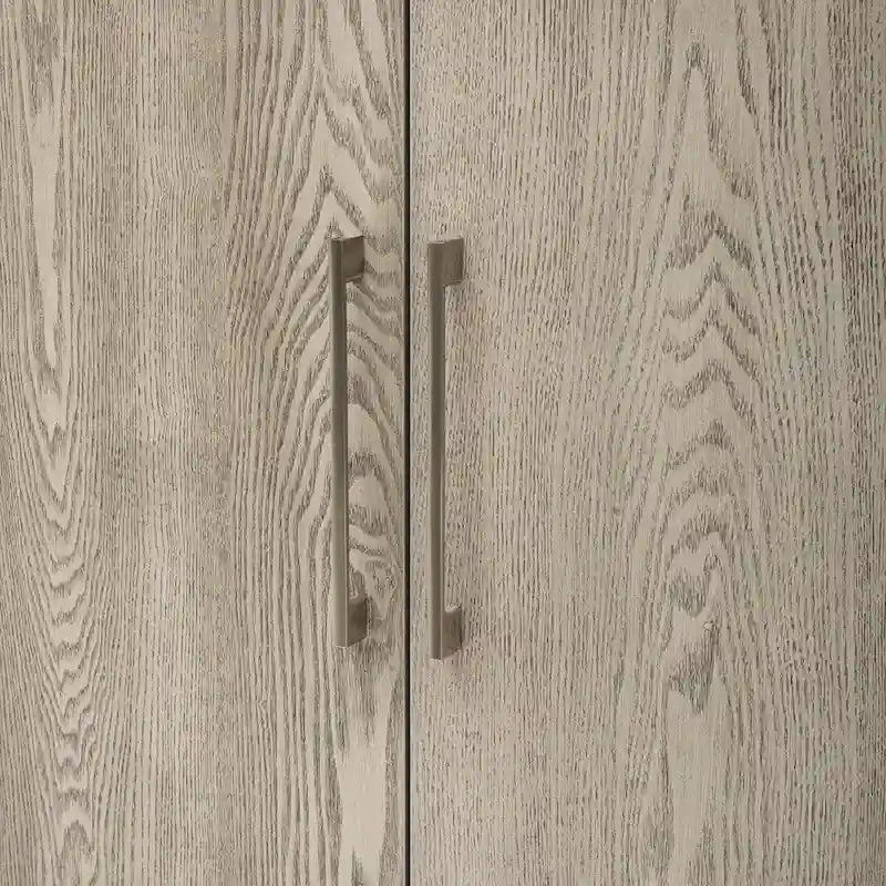 Credenza contenitore a 4 ante con ripiani regolabili